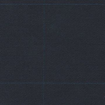 Navyroyal Blue Pin Dot Windowpane Holland & Sherry 3123031 cloth swatch