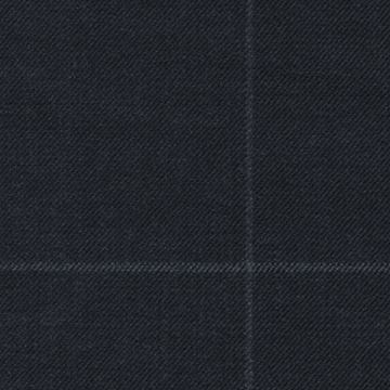 Navy Soft Chalk Windowpane Holland & Sherry 3123032 cloth swatch