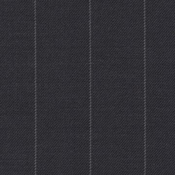 Navy Chalk Stripe Holland & Sherry 3123036 cloth swatch