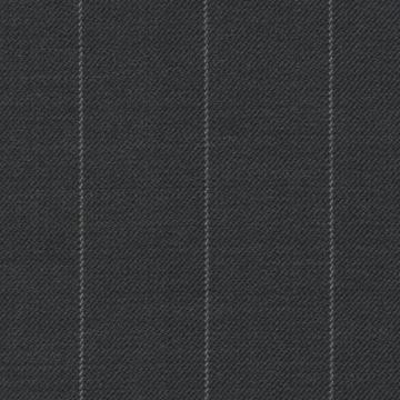 Charcoal Chalk Stripe Holland & Sherry 3123037 cloth swatch