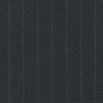 Charcoal Pin Dot Stripe Holland & Sherry 3123041 cloth swatch