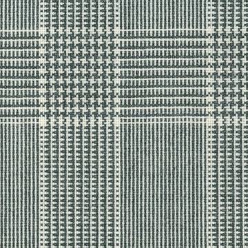 Black and white glen check plaid — Holland & Sherry Crispaire cloth 3324012