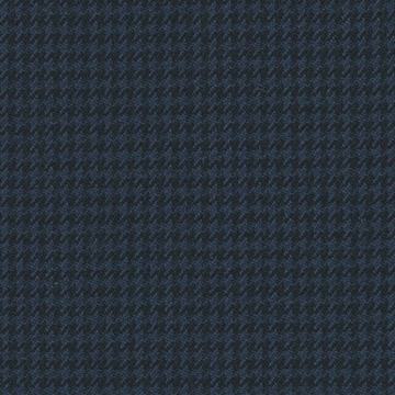 Navy houndstooth — Holland & Sherry InterCity cloth 6024010