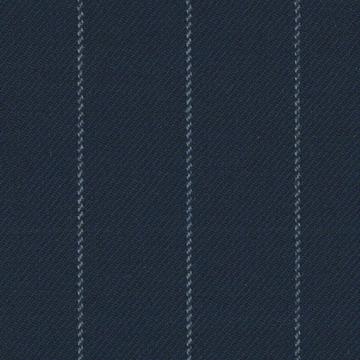 Bright blue chalk stripe — Holland & Sherry InterCity cloth 6024028