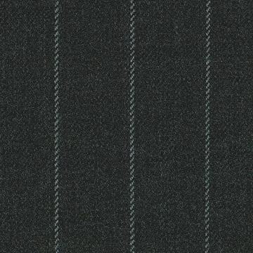 Charcoal chalk stripe — Holland & Sherry InterCity cloth 6024030