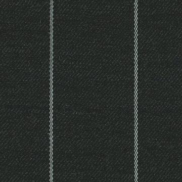 Charcoal fancy chalk stripe — Holland & Sherry InterCity cloth 6024031