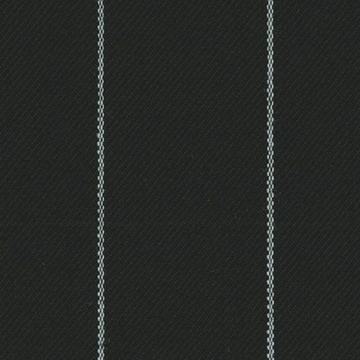 Black fancy chalk stripe — Holland & Sherry InterCity cloth 6024032