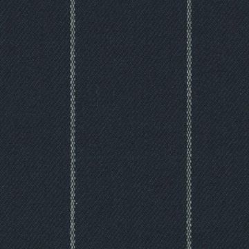 Navy fancy chalk stripe — Holland & Sherry InterCity cloth 6024033