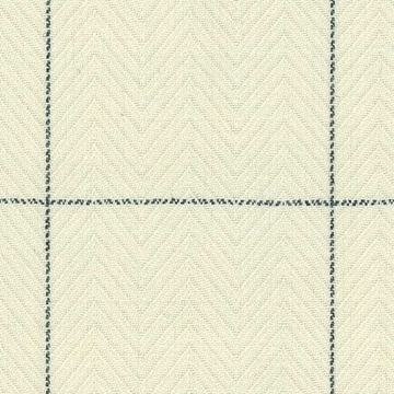 Whiteblack herringbone windowpane — Holland & Sherry InterCity cloth 6024035