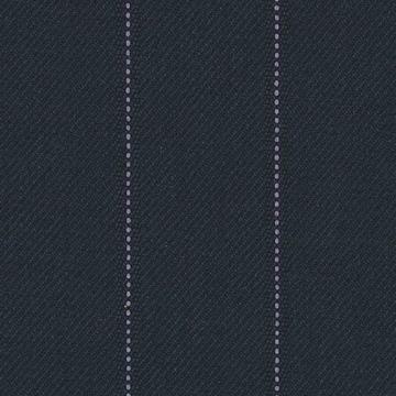 Navylilac pin dot fancy stripe — Holland & Sherry InterCity cloth 6024054