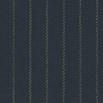 Navy narrow chalk stripe — Holland & Sherry City of London cloth 6223009