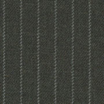 Brown narrow chalk stripe — Holland & Sherry City of London cloth 6223011