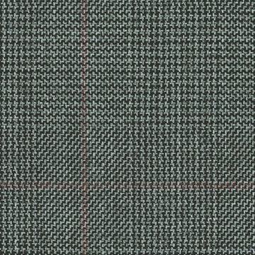 Grey split matt glen check plaid — Holland & Sherry City of London cloth 6223023