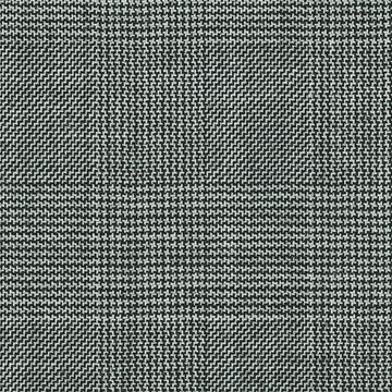 Cape Horn 6624014 Black White Split Matt Glen Plaid swatch