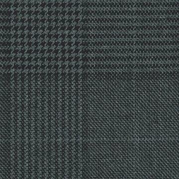 Cape Horn 6624021 Dark Grey Check Plaid swatch