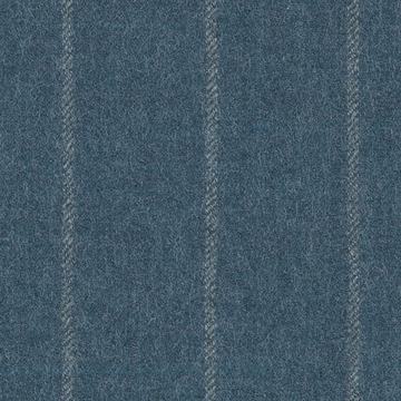 Classic Worsted Flannel 7523006 Airforce Blue Chalk Stripe swatch