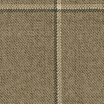 Moorland Tweeds 8323007 Tan Mix With Brownwhite Windowpane swatch