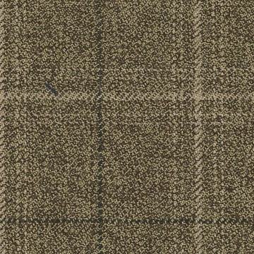 Moorland Tweeds 8323008 Brown Mixcream Check Plaid swatch