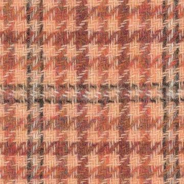 Sherry Tweed 8825009 Peach Gun Club With Tan Ombre Windowpane swatch