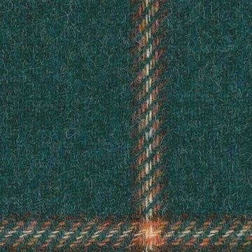 Sherry Tweed 8825015 Pine Greenrust Ombre Windowpane swatch