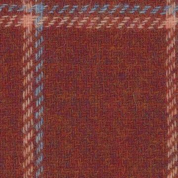 Sherry Tweed 8825021 Rustpale Blue Unbalanced Windowpane swatch