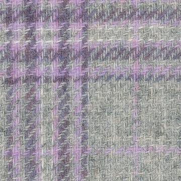 Sherry Tweed 8825023 Silverheather Check Plaid swatch
