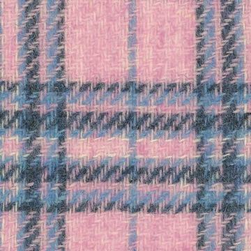 Sherry Tweed 8825025 Light Pinkblue Check Plaid swatch