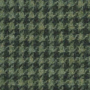 Sherry Tweed 8825028 Lovat Green Houndstooth swatch