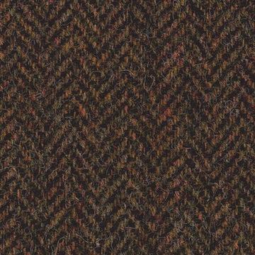 Sherry Tweed 8825102 Brown Herringbone swatch