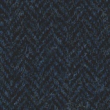 Harris Tweed 8924009 Navy Herringbone swatch