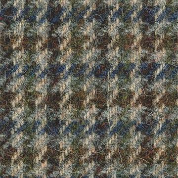 Harris Tweed 8924018 Greyblue Gun Club swatch